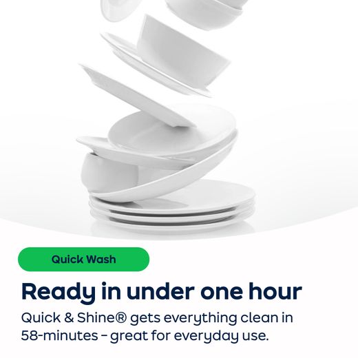 Beko Fully Integrated Slimline Dishwasher - Black Control Panel with Fixed Door Fixing Kit - AO Annotation - Quick & Shine®